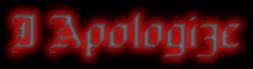 Apology Logo